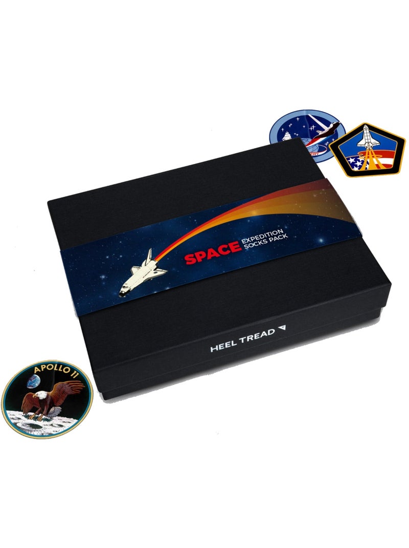 Coffret Chaussettes Expéditions Spatiales de la NASA Multicolore - Kiabi