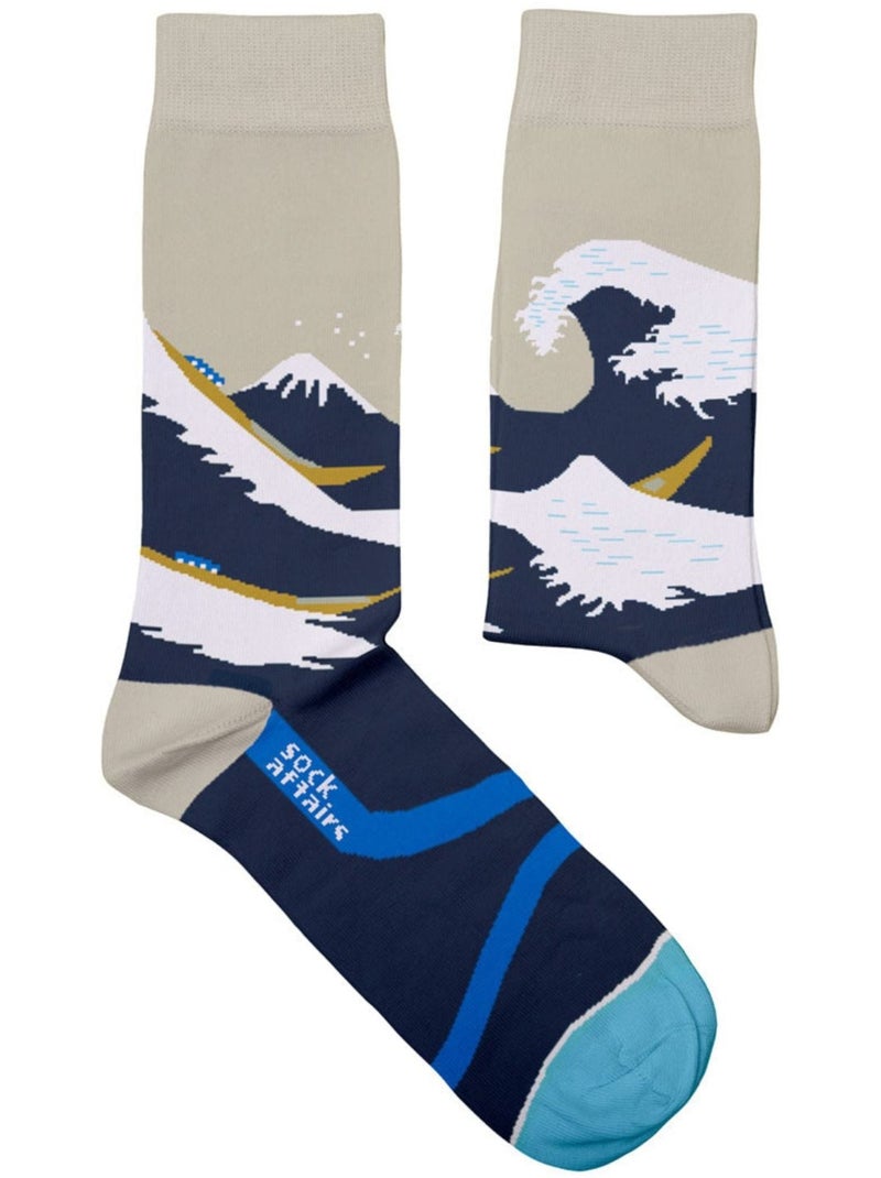 Coffret Chaussettes Peintures Japonaises Multicolore - Kiabi