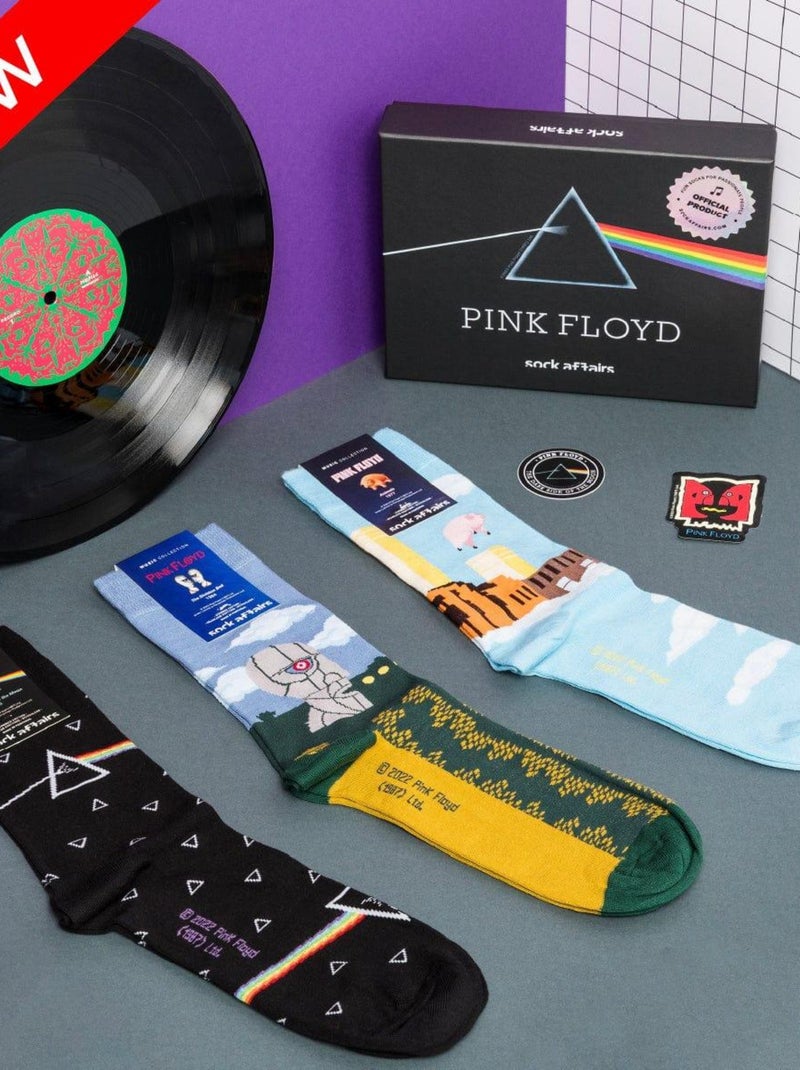 Coffret Chaussettes Sock Affairs Officiel Pink Floyd Multicolore - Kiabi