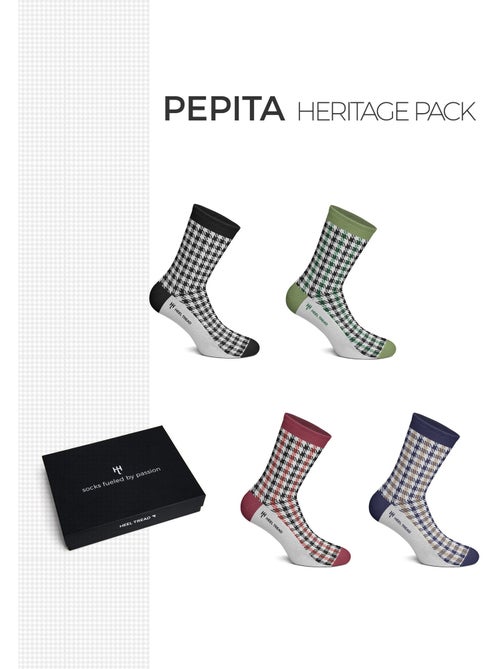 Coffret Chaussettes Tissus Porsche “Pepita” - Kiabi Coffret Chaussettes Tissus Porsche “Pepita” - Kiabi