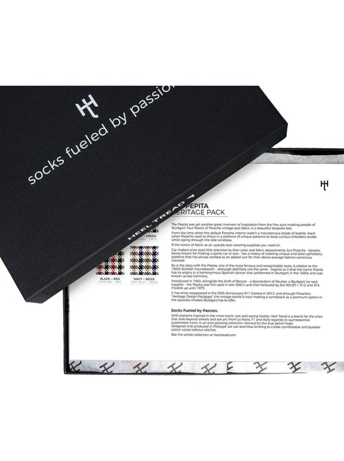 Coffret Chaussettes Tissus Porsche “Pepita” - Kiabi Coffret Chaussettes Tissus Porsche “Pepita” - Kiabi