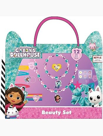 Coffret cheveux enfant La Maison de Gabby : chouchous, pinces
