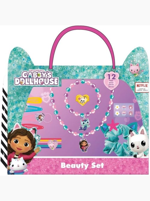 Coffret cheveux enfant La Maison de Gabby : chouchous, pinces - Kiabi