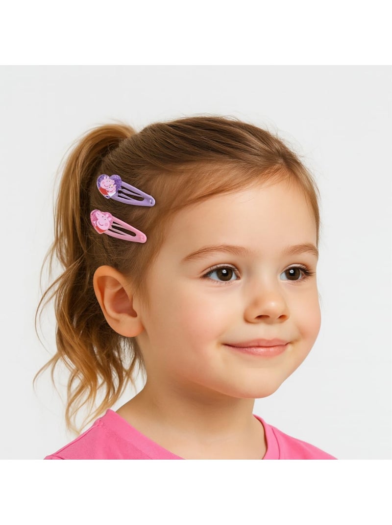 Coffret cheveux enfant Peppa Pig fille avec trousse : pinces, chouchous, élastiques Multicolore - Kiabi