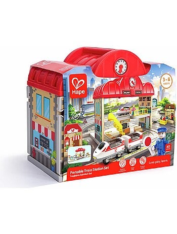 Coffret circuit de train portable