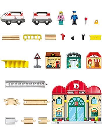Coffret circuit de train portable