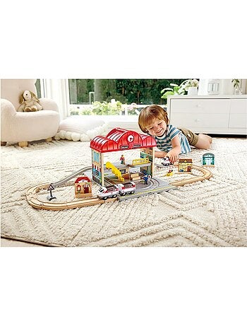 Coffret circuit de train portable