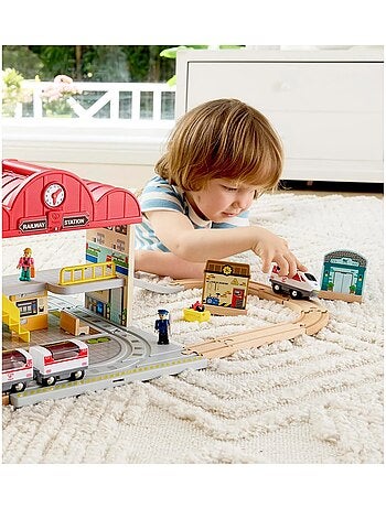 Coffret circuit de train portable