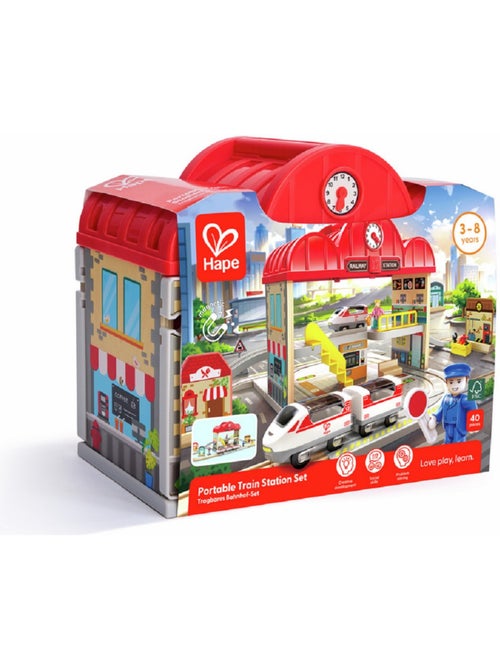 Coffret circuit de train portable - Kiabi Coffret circuit de train portable - Kiabi