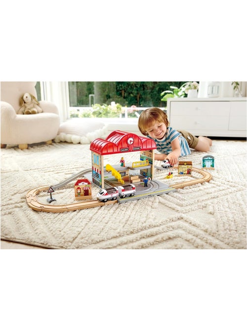Coffret circuit de train portable - Kiabi Coffret circuit de train portable - Kiabi