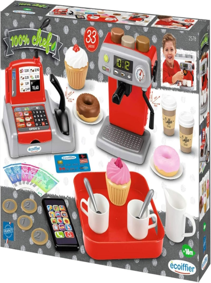 Coffret Coffee Shop - Ecoiffier Multicolore - Kiabi
