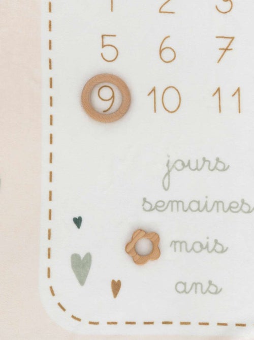 Coffret couverture âge étape bébé Arc en ciel - Kiabi