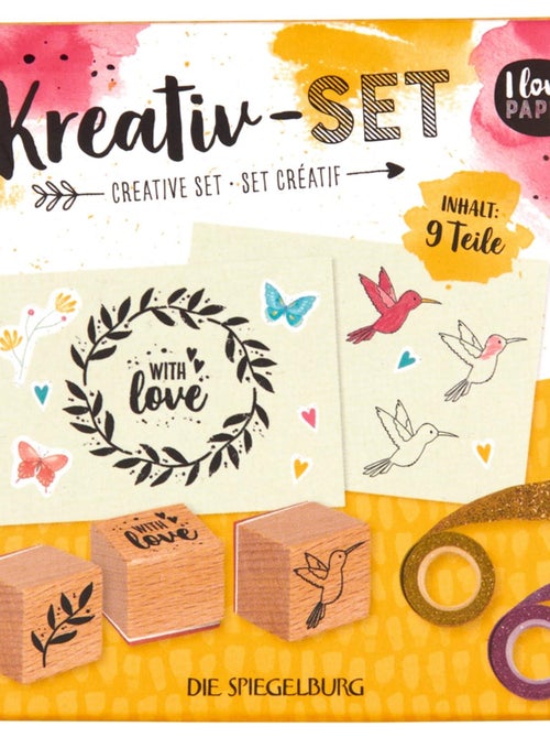 Coffret créatif - J'aime le papier - Kiabi