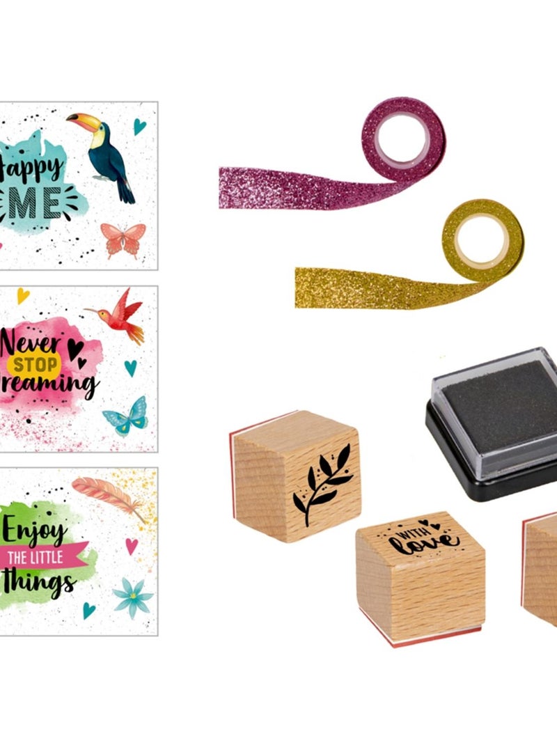 Coffret créatif - J'aime le papier N/A - Kiabi
