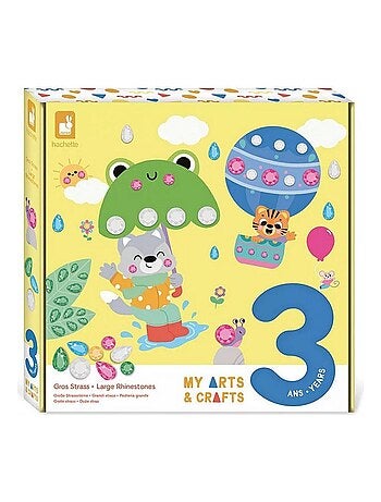 Coffret Creatif Gros Strass - 3 ans