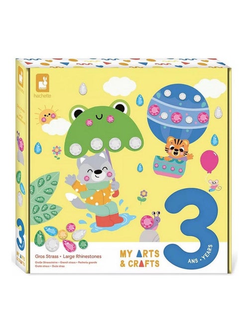 Coffret Creatif Gros Strass - 3 ans - Kiabi