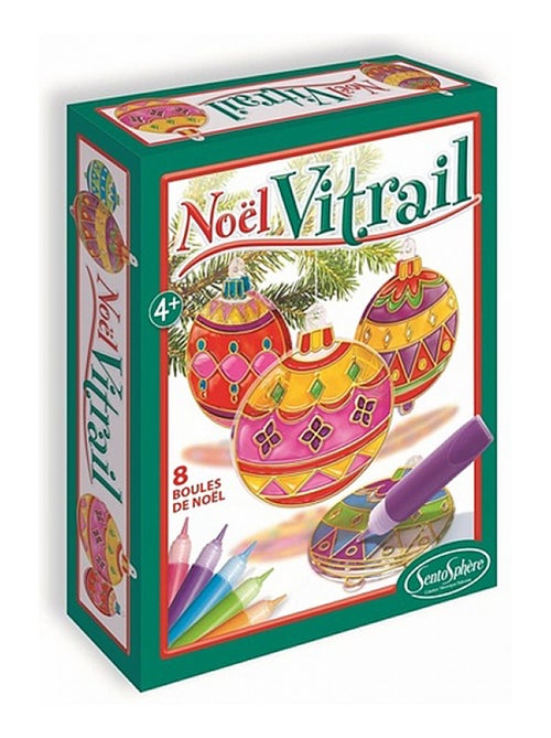 Coffret créatif Noël Vitrail - Kiabi