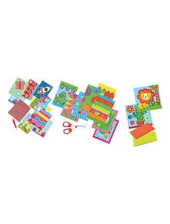 Coffret créatif : Perforer, découper et faire des mosaïques