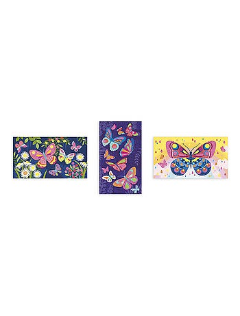 Coffret créatif Sables fluo Papillons