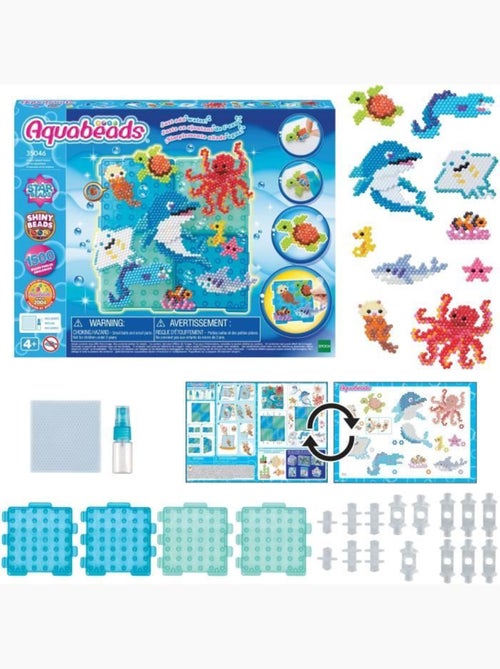 Coffret création - aquabeads 35046 - la vie aquatique - Kiabi