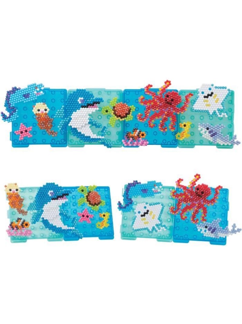 Coffret création - aquabeads 35046 - la vie aquatique Bleu - Kiabi