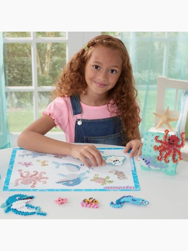 Coffret création - aquabeads 35046 - la vie aquatique Bleu - Kiabi