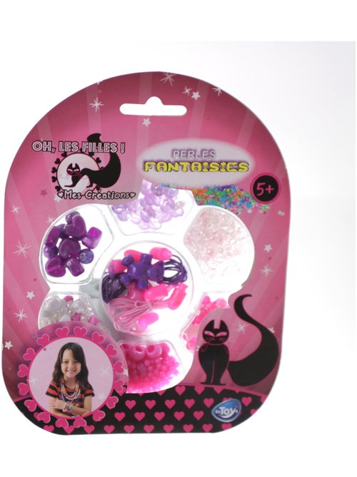Coffret création bracelets avec perles fantaisies - Kiabi