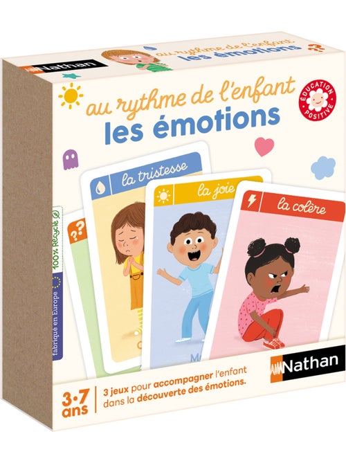 Coffret d'activités Au rythme de l'enfant Les émotions - Kiabi