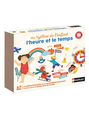 Coffret d'activités Au rythme de l'enfant l'heure et l'enfant