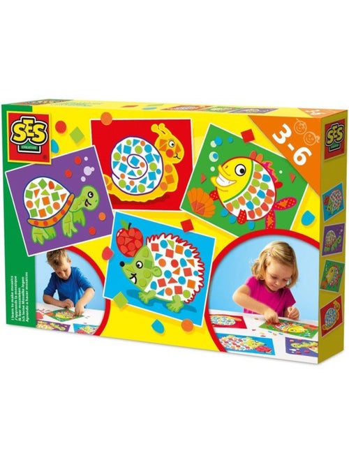Coffret d'apprentissage J'apprends la mosaïque - Kiabi