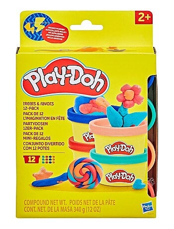 Coffret de 12 pots de pâte à Modeler