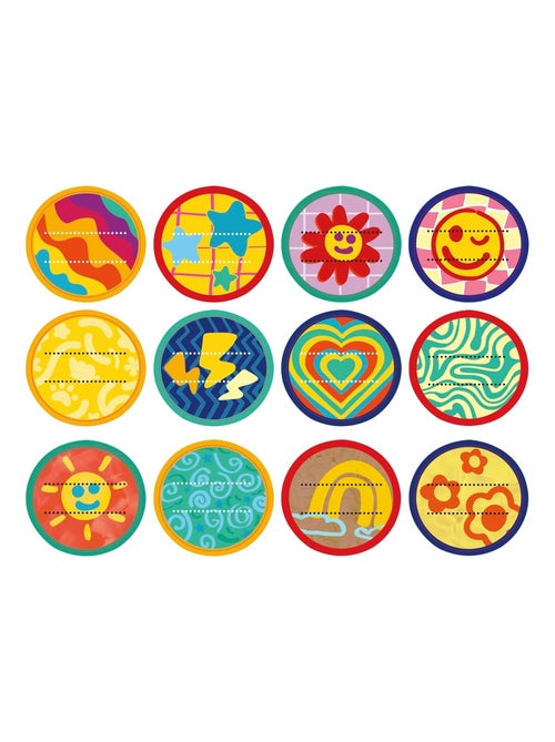 Coffret de 12 pots de pâte à Modeler - Kiabi