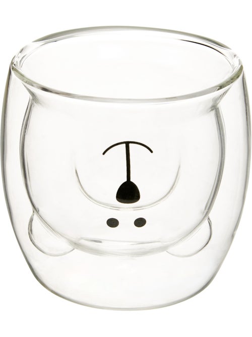 Coffret de 2 mugs en verre NATURE - Kiabi Coffret de 2 mugs en verre NATURE - Kiabi