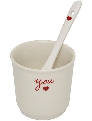 Coffret de 2 tasses VALENTINE