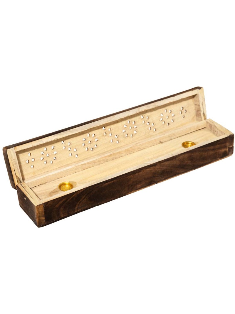 Coffret de 20 bâtons d'encens en bois de manguier nam Marron - Kiabi