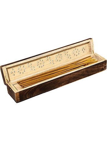 Coffret de 20 bâtons d'encens en bois de manguier nam