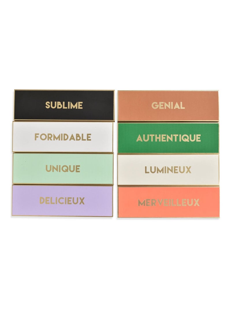 Coffret de 30 bâtonnets d'encens avec support Marron clair - Kiabi