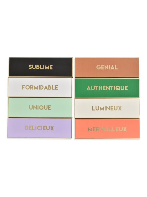 Coffret de 30 bâtonnets d'encens avec support - Kiabi