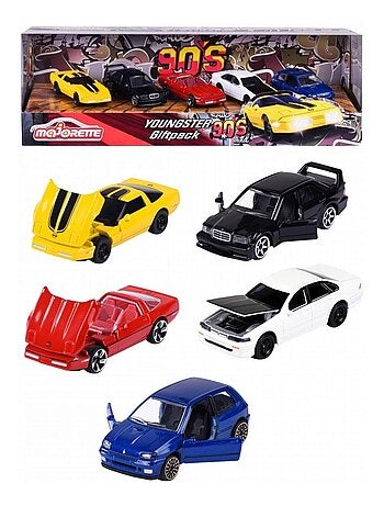 Coffret de 5 petites voitures Youngster