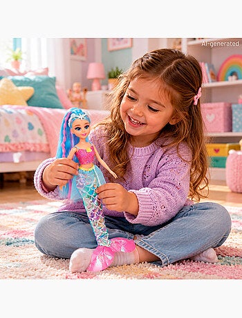 Coffret de 5 poupées fantaisie, 30 cm, +3 ans, dreameez