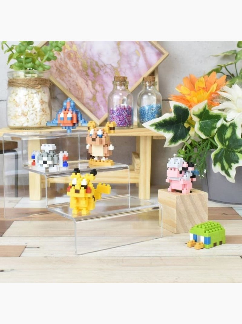 Coffret de 6 figurines en briques - bandai - nanoblock - pack pokémon type électrique Jaune - Kiabi