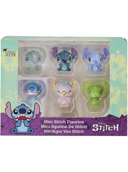 Coffret de 6 mini figurines Stitch - Kiabi Coffret de 6 mini figurines Stitch - Kiabi