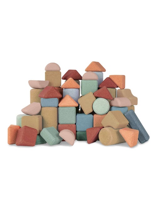 Coffret de blocs de construction en liège - Kiabi