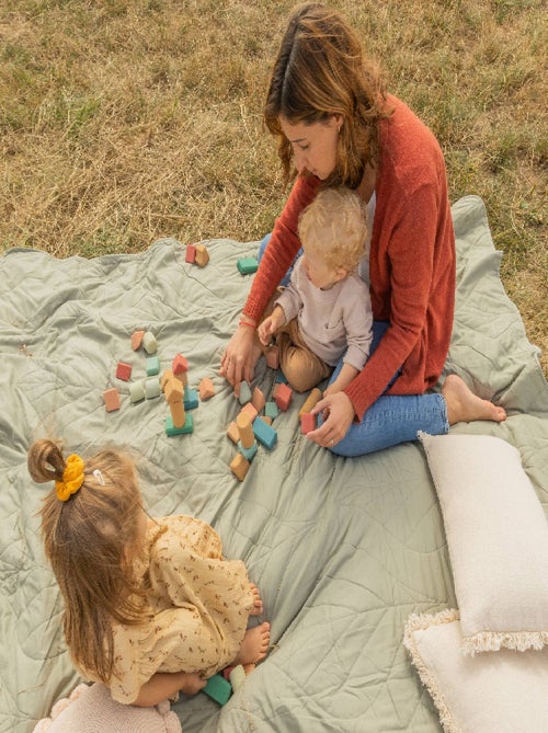 Coffret de blocs de construction en liège - Kiabi