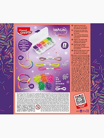 Coffret De Bracelets Imagin' Style - Maped Creativ