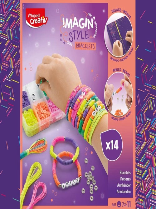 Coffret De Bracelets Imagin' Style - Maped Creativ - Kiabi