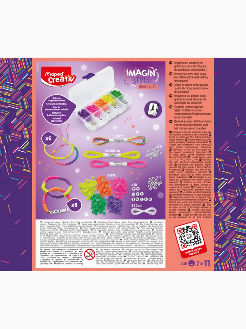 Coffret De Bracelets Imagin' Style - Maped Creativ N/A - Kiabi