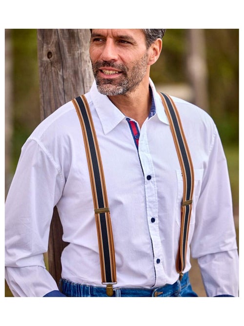 Coffret de Bretelles Rayées   - ATLAS FOR MEN - Kiabi