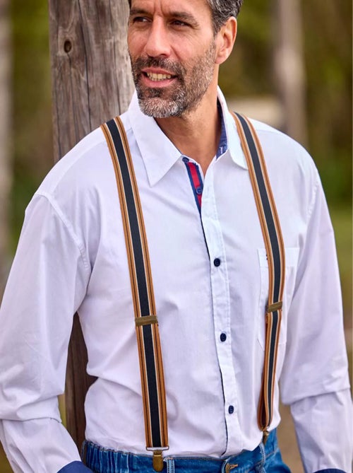 Coffret de Bretelles Rayées   - ATLAS FOR MEN - Kiabi