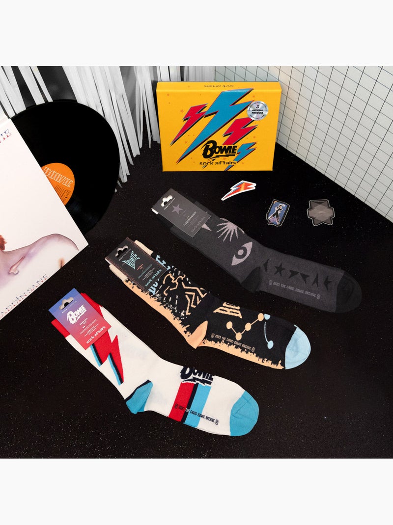 Coffret de Chaussettes David Bowie Multicolore - Kiabi